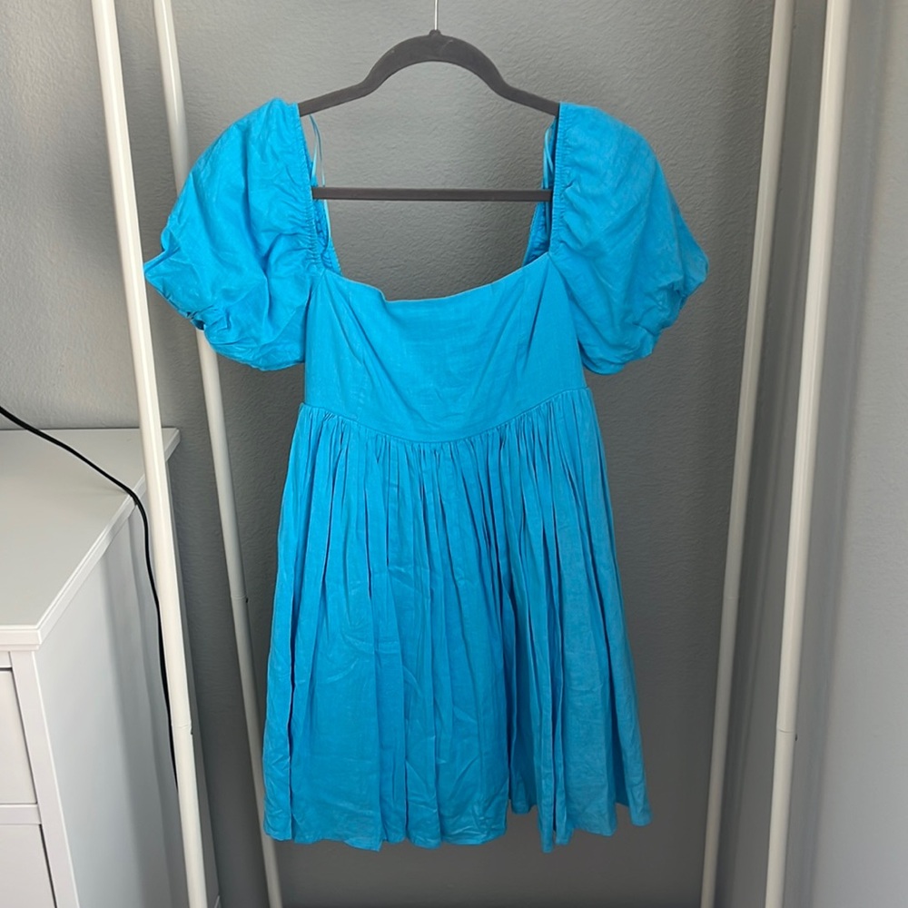 Never worn! Beautiful blue dress